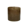 Pomax Photophores / T-lights-CITRIEN - photophore - verre - DIA 15 x H 15 cm - kaki