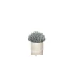 Pomax Plantes-CONCRETE JUNGLE - plante artificielle en pot - ciment / synthétique - DIA 10 x H 14 cm