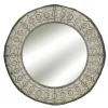 Pomax Miroirs-CORONNE - miroir - métal - DIA 71 x W 6 cm - or