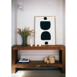 Pomax Consoles-CORSICA - console - bois recyclé - L 180 x W 38 x H 90 cm - naturel