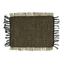 Pomax Linge De Table-CREOLE - set de table - jonc de mer / coton - L 48 x W 33 cm - mix de couleurs