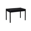 Pomax Bancs-CULLINAN - repos-pieds - bois de mangier / jonc de mer - L 60 x W 35 x H 40 cm - noir
