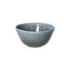 Pomax Vaisselle-DAKOTA - bol à céréales - porcelaine - L 12 x W 12,5 x H 5,8 cm - gris