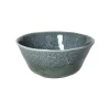 Pomax Vaisselle-DAKOTA - bol à soupe - porcelaine - L 16 x W 15,8 x H 7,5 cm - gris