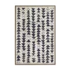 Pomax Tableau / Déco Murale-DESORDE - toile avec cadre - canvas / bois - L 83 x W 4 x H 123 cm - naturel/noir