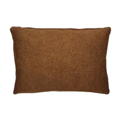 Pomax Coussins-DIMARO - coussin - coton / polyester recyclé - L 60 x W 40 cm - brun