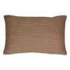 Pomax Coussins-DIMARO - coussin - coton / viscose - L 50 x W 30 cm - sable