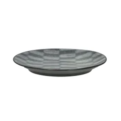 Pomax Vaisselle-EASY - assiette dessert - faïence - DIA 22 cm - brun