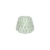 Pomax Photophores / T-lights-ELSA - photophore - verre - DIA 9 x H 9 cm - blanc