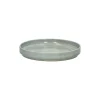 Pomax Vaisselle-EPICES - assiette à déjeuner - porcelaine - DIA 21 x H 2,4 cm - vert foncé