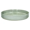 Pomax Vaisselle-EPICES - blate - porcelaine - DIA 27 x H 4,3 cm - vert foncé
