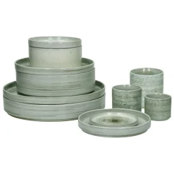 Pomax Vaisselle-EPICES - tumbler XS - porcelaine - DIA 6,5 x H 5,6 cm - vert foncé