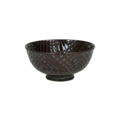 Pomax Vaisselle-ESTRO - bol à céréales - porcelaine - DIA 12 x H 6 cm - bronze