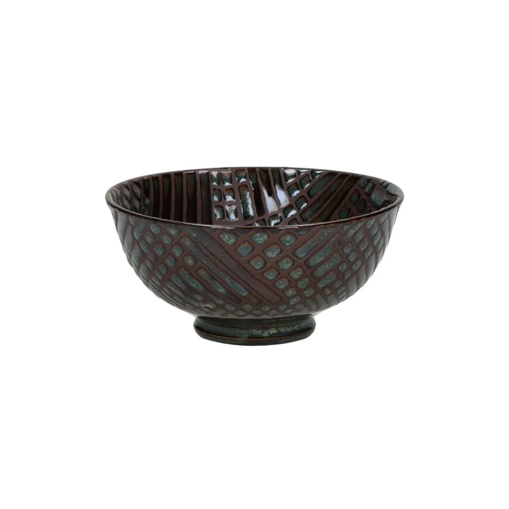 Pomax Vaisselle-ESTRO - bol à céréales - porcelaine - DIA 12 x H 6 cm - bronze