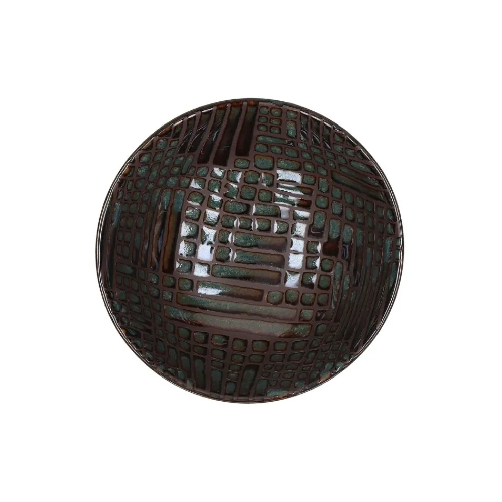 Pomax Vaisselle-ESTRO - bol à céréales - porcelaine - DIA 12 x H 6 cm - bronze