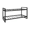 Pomax Concepts Modulaires-ESZENTIAL - casier à vin - métal - L 60 x W 30 x H 30 cm - noir