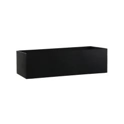 Pomax Concepts Modulaires-ESZENTIAL - récipient - métal - L 60,4 x W 30,4 x H 18 cm - noir