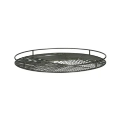 Pomax Bols & Paniers-FINESSE - plateau - métal - DIA 40 x H 3 cm - nickel