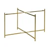 Pomax Concepts Modulaires-FLEX - pieds L - métal - L 67,5 x W 67,5 x H 38 cm - or