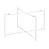 Pomax Concepts Modulaires-FLEX - pieds L - métal - L 67,5 x W 67,5 x H 38 cm - blanc
