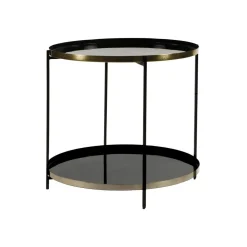 Pomax Concepts Modulaires-FLEX - pieds M - métal - L 57 x W 57 x H 48 cm - noir