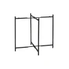 Pomax Concepts Modulaires-FLEX - pieds S - métal - L 47 x W 47 x H 42 cm - noir