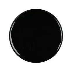 Pomax Concepts Modulaires-FLEX - plateau S- email - métal - DIA 45 x H 2 cm - noir
