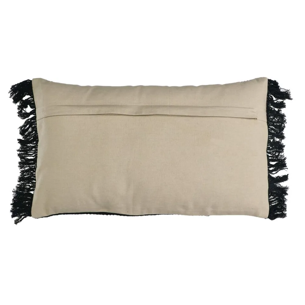 Pomax Coussins-FUSE - coussin - coton - L 50 x W 30 cm - noir