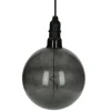 Pomax Luminaires Extérieurs-GLOW - lampe d'extérieur - verre / synthétique - DIA 20 cm - fumé