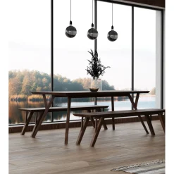 Pomax Luminaires Extérieurs-GLOW - lampe d'extérieur - verre / synthétique - DIA 20 cm - fumé