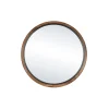 Pomax Miroirs-GRAMM - miroir - bois d'acacia - DIA 70 x W 4,5 cm - naturel/noir