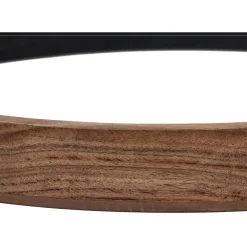 Pomax Miroirs-GRAMM - miroir - bois d'acacia - DIA 50 x W 4,5 cm - naturel/noir