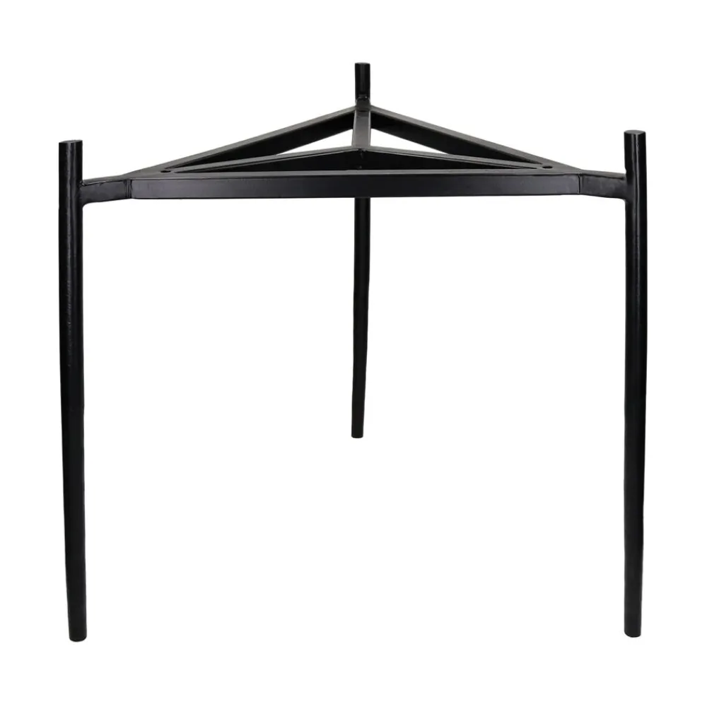 Pomax Concepts Modulaires-GRANADA - jambes pour table basse - métal - DIA 58 x H 48 cm - noir