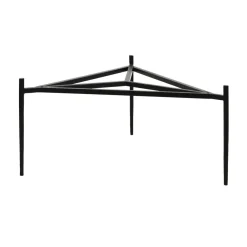 Pomax Concepts Modulaires-GRANADA - jambes pour table basse - métal - DIA 93 x H 40 cm - noir