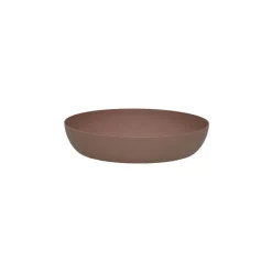 Pomax Bols & Paniers-GRAVEL - plat - métal - DIA 13,5 x H 2,5 cm - rose