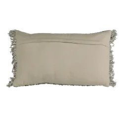 Pomax Coussins-GRUNGE - coussin - coton - L 50 x W 30 cm - vert