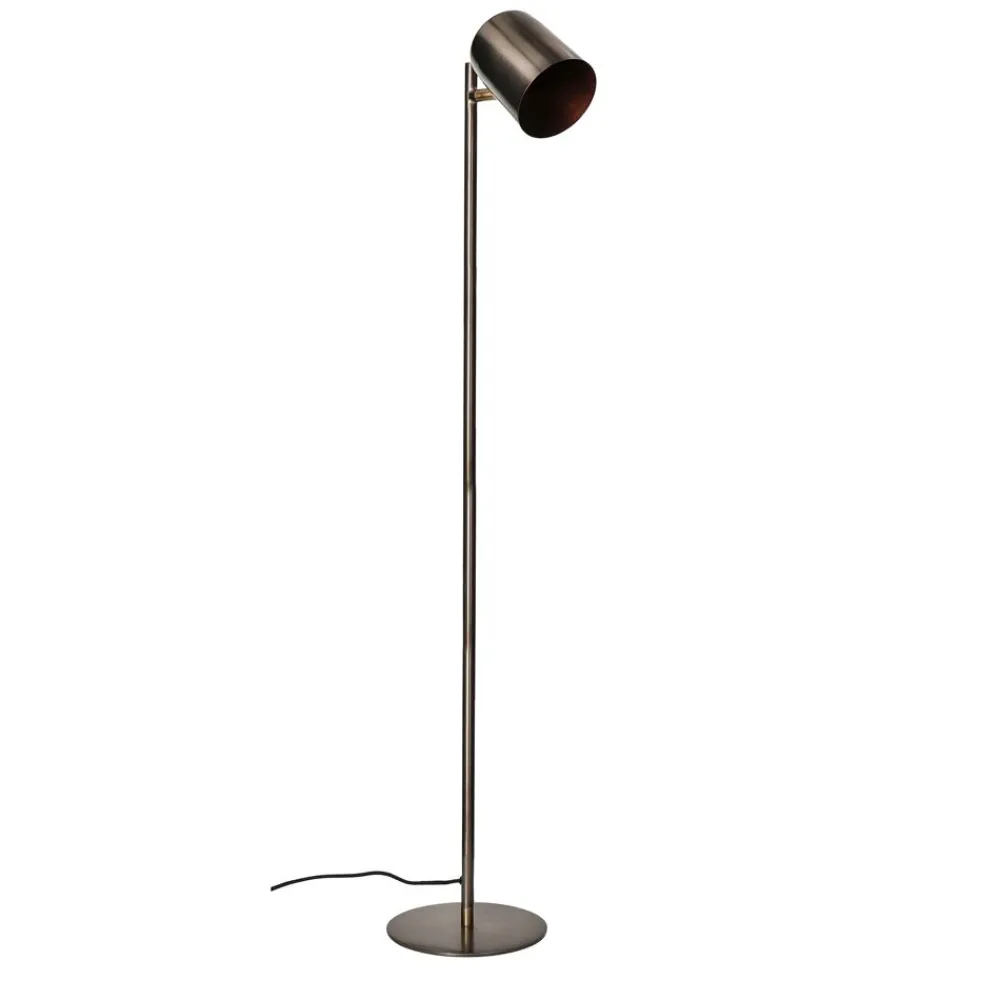 Pomax Lampadaires-HARBIN - lampadaire - métal - DIA 10 x H 154 cm - cuivre