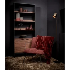Pomax Lampadaires-HARBIN - lampadaire - métal - DIA 10 x H 154 cm - cuivre