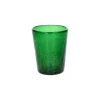 Pomax Verres-HIELO - gobelet - verre - DIA 8 x H 10 cm - vert foncé
