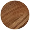 Pomax Saladiers / Plats À Servir-HOMMAGE - bois d'acacia - DIA 27 x W 1,5 cm - noyer