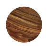 Pomax Saladiers / Plats À Servir-HOMMAGE - couvercle - bois d'acacia - DIA 21 x W 1,5 cm - noyer