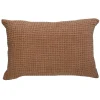 Pomax Coussins-HOPPOTA - coussin - coton - L 60 x W 40 cm - rouille