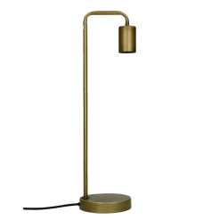 Pomax Lampadaires-JAY - lampe de table - métal - L 13 x W 13 x H 48,5 cm - or