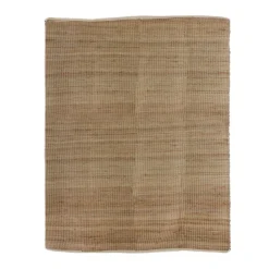 Pomax Tapis-JAYA - tapis - jute / coton - L 240 x W 180 cm - naturel