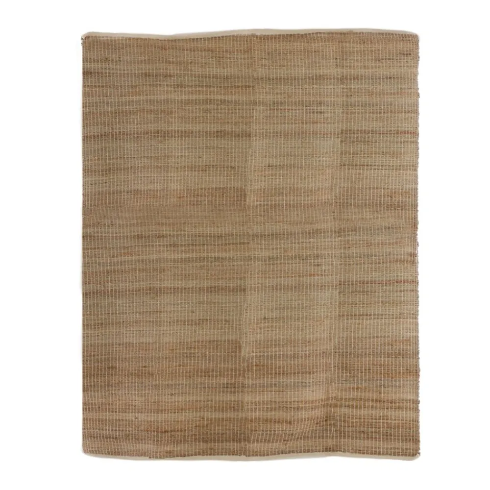 Pomax Tapis-JAYA - tapis - jute / coton - L 240 x W 180 cm - naturel