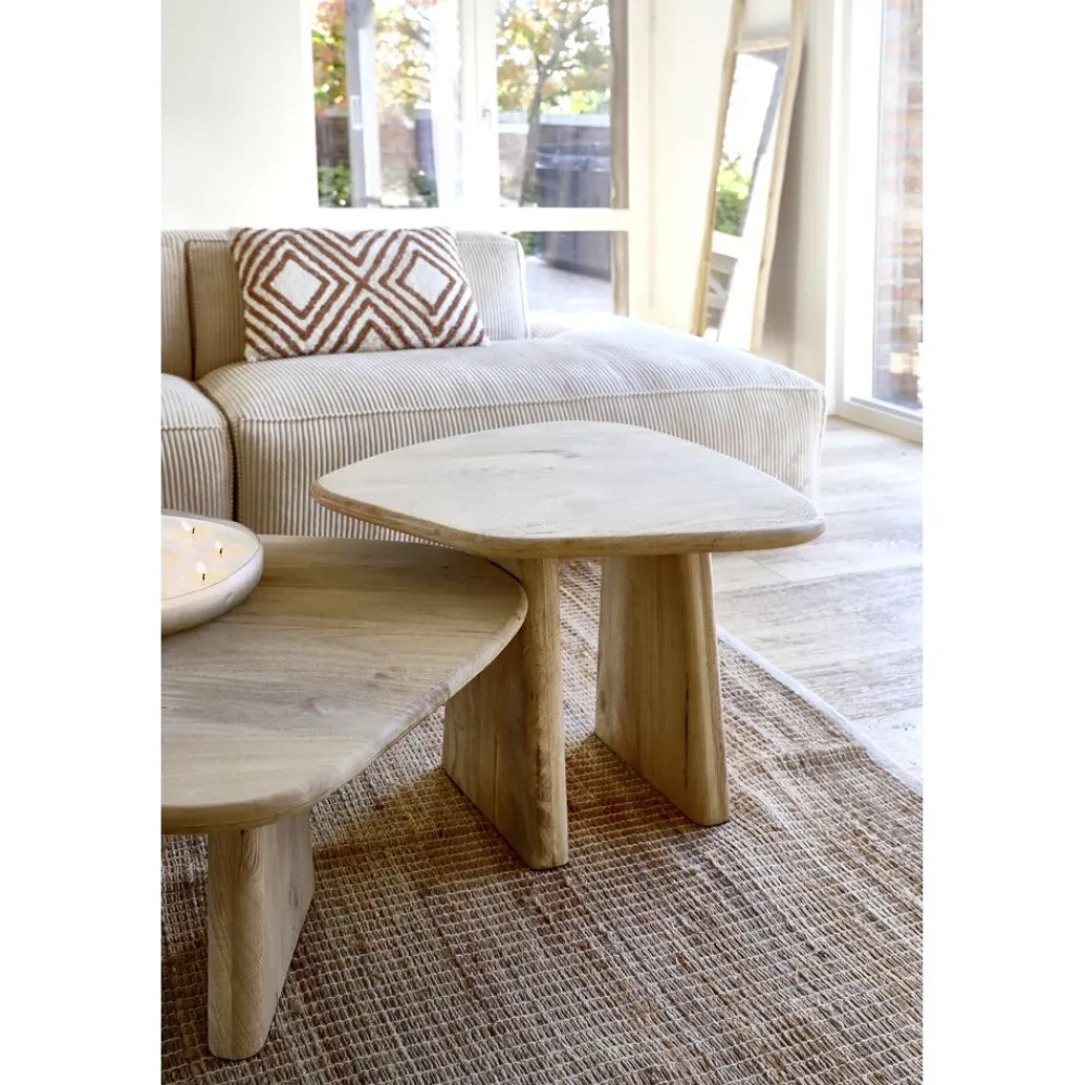 Pomax Tapis-JAYA - tapis - jute / coton - L 240 x W 180 cm - naturel