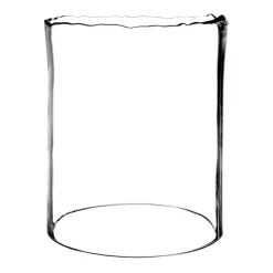 Pomax Photophores / T-lights-JAZZ - cylindre - verre - DIA 25 x H 30 cm - transparent