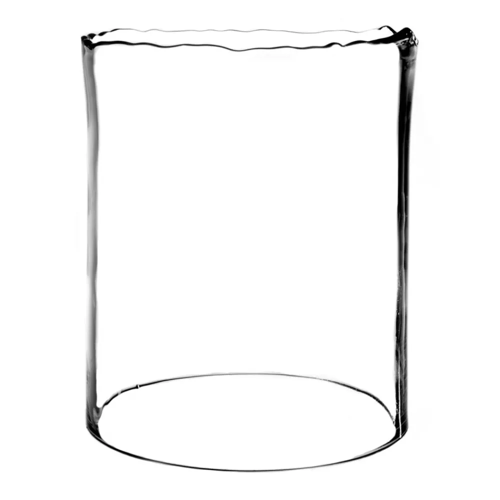 Pomax Photophores / T-lights-JAZZ - cylindre - verre - DIA 25 x H 30 cm - transparent