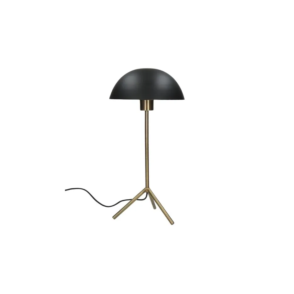 Pomax Lampadaires-JIVE - lampe de table - métal - DIA 24 x H 47 cm - noir