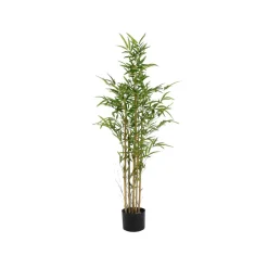 Pomax Plantes-JUNGLE FEVER - plante artificielle en pot - synthétique - H 125 cm - vert